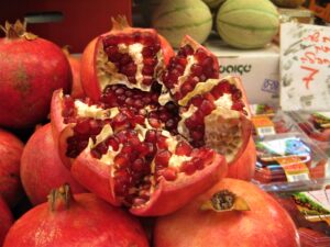 Pomegranate in Machaneh Yehuda