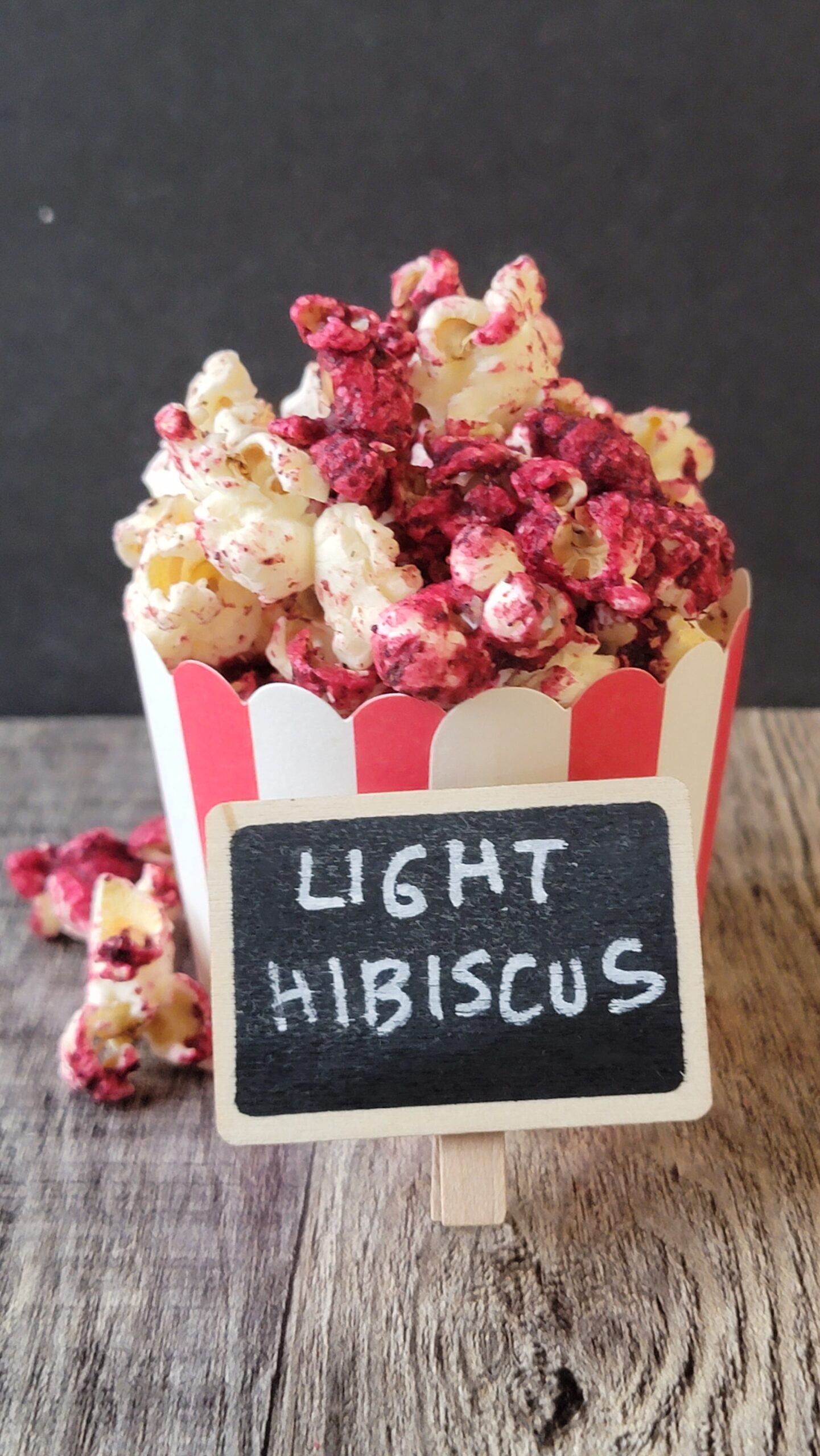 Light Hibiscus Popcorn