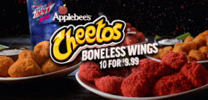 Flamin Hot Cheetos Boneless wings