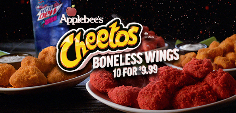 Flamin Hot Cheetos Boneless wings