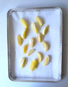 Seedless lemon segments