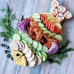 Smoked Salmon Charcuterie Board -