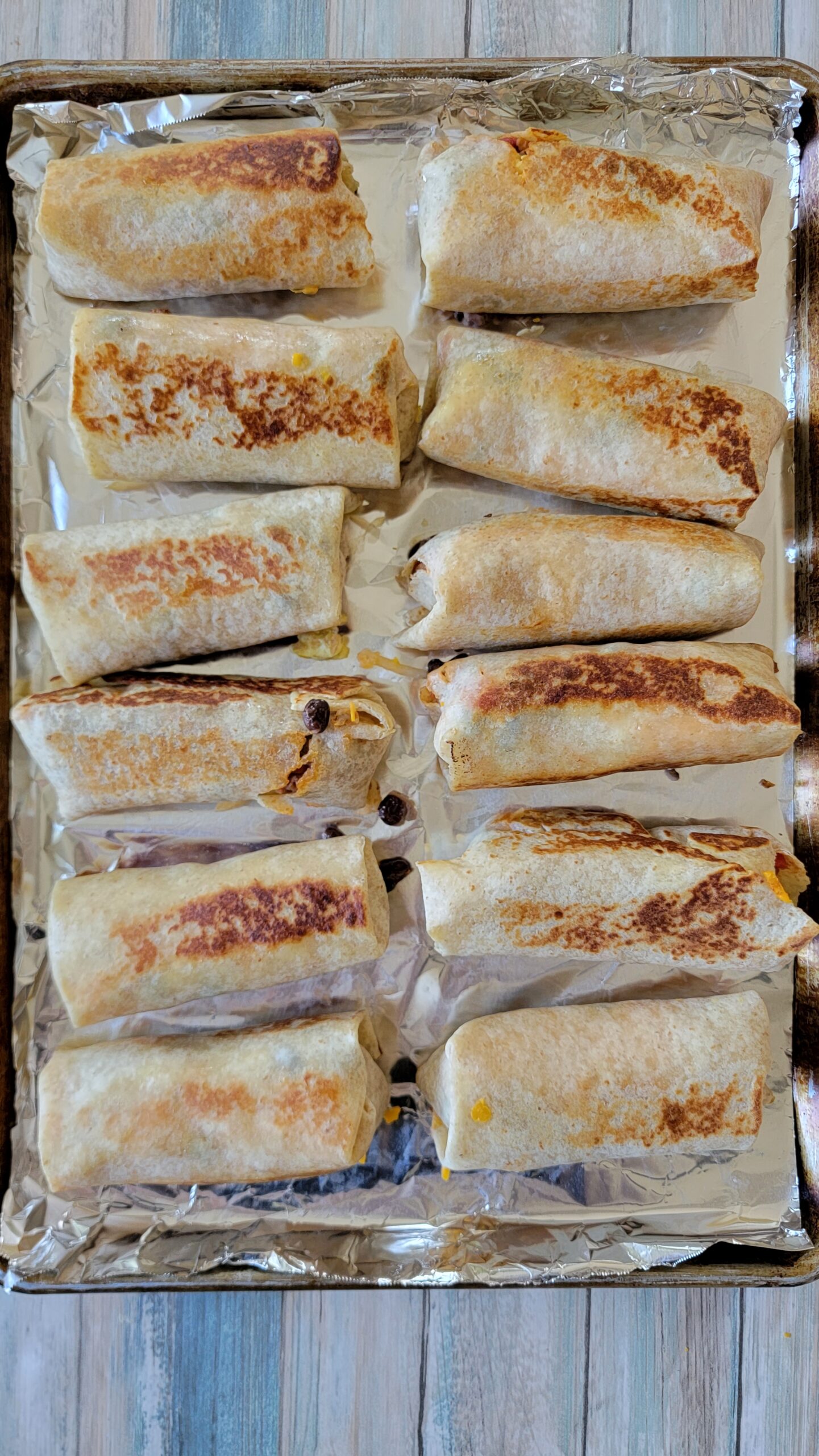 Salsa Breakfast Burritos