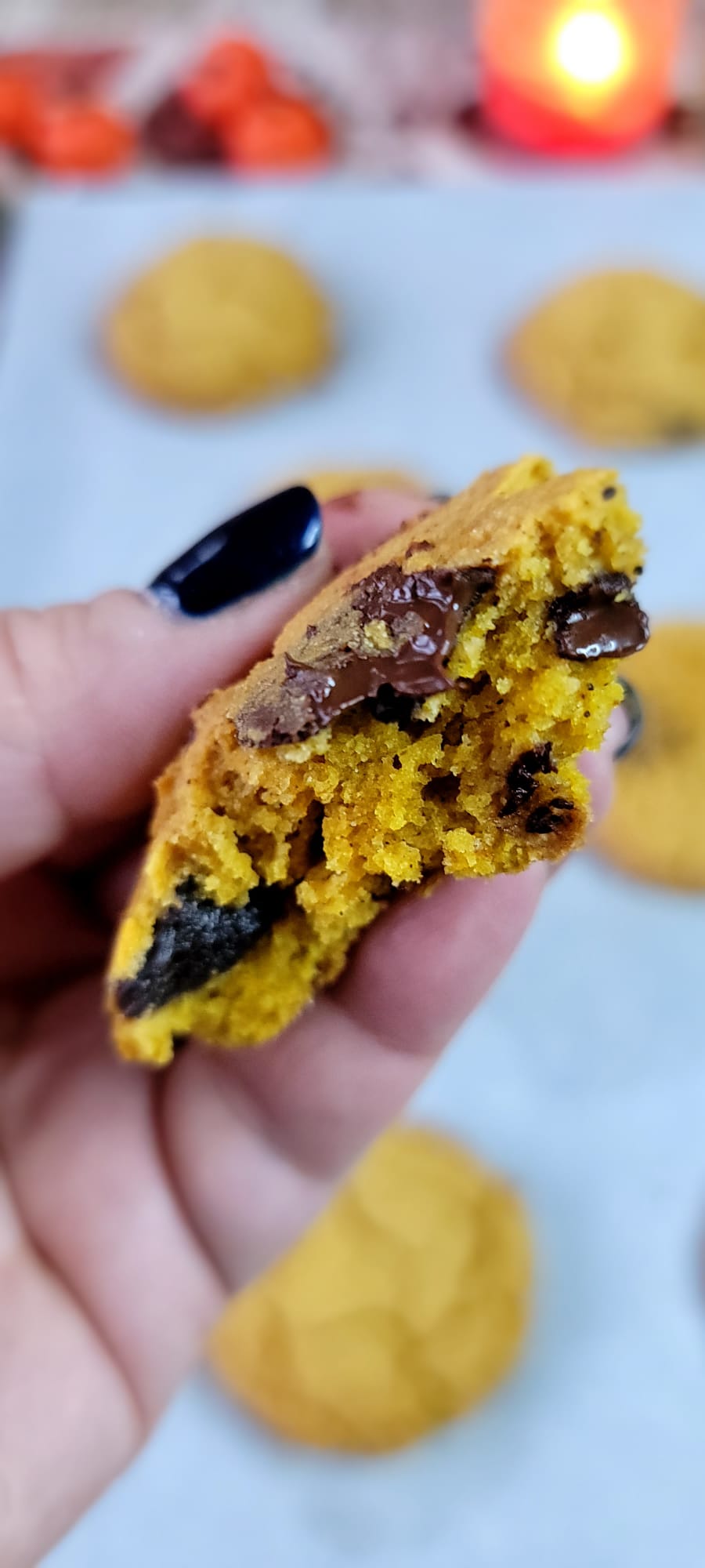 Bina's Perfect Pumpkin chocolate Chip Cookies