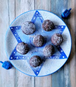 Double Chocolate Gluten Free Donut Holes