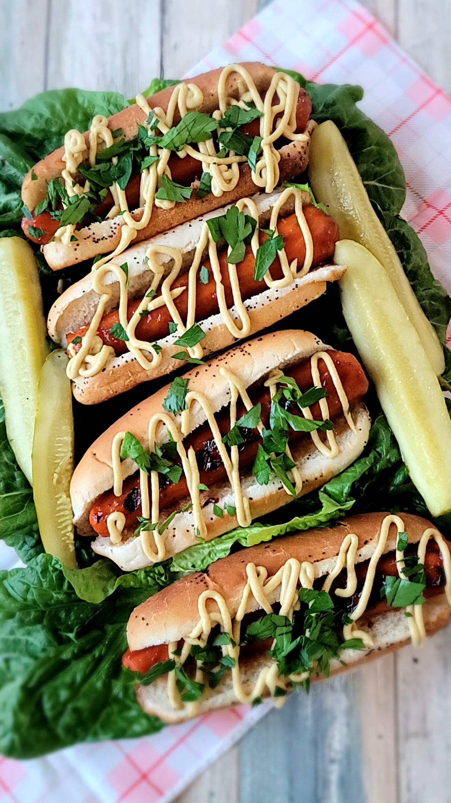 Barbecued Carrot Hot Dogs