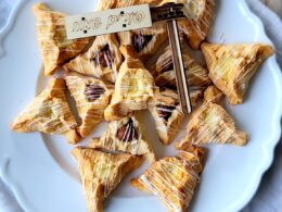 Gochujang Caramel Hamentashen