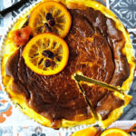 Triple Citrus Basque Cheesecake