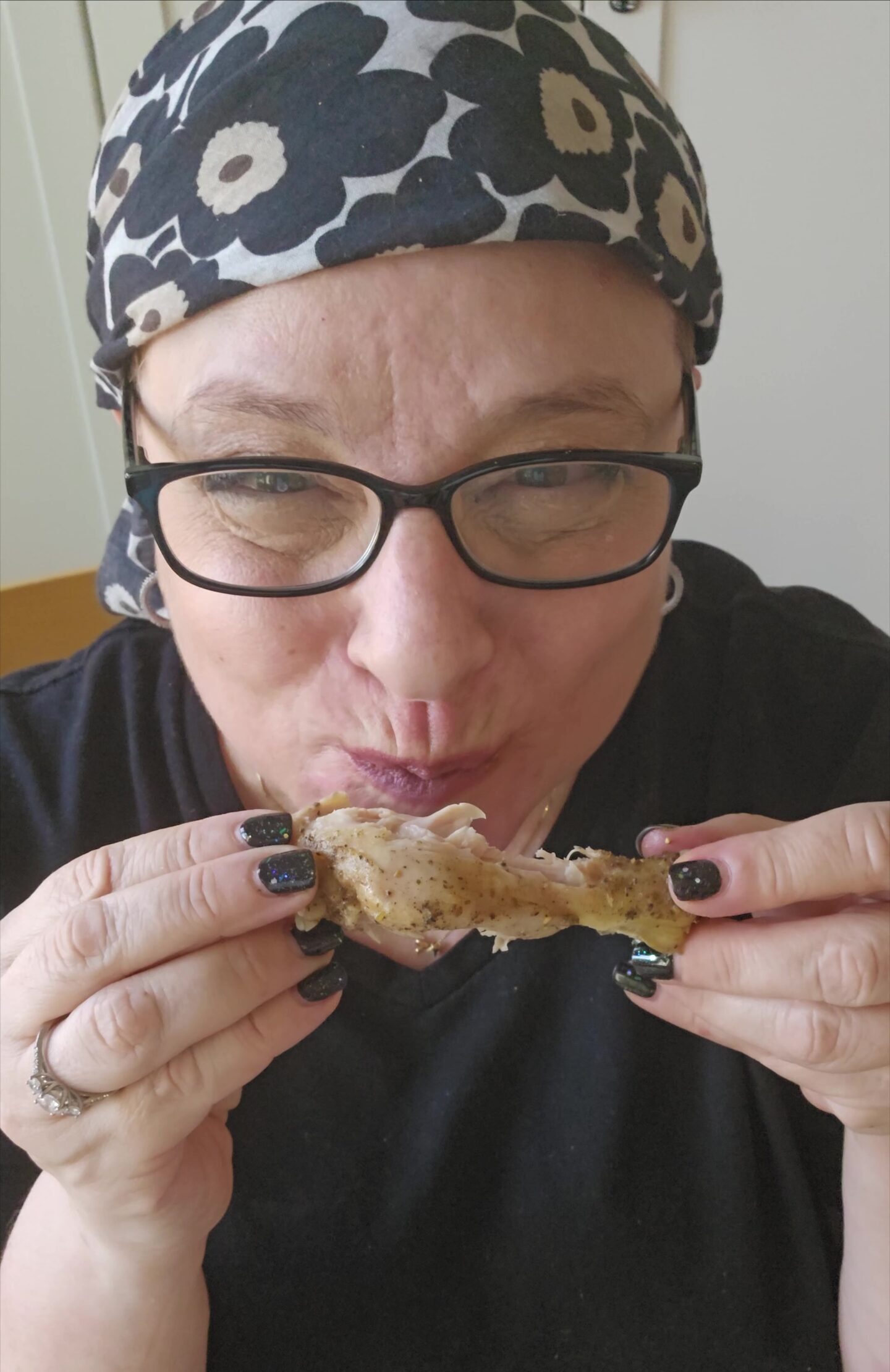 Sharon Matten Eating One-Pan Lemon Ginger Chicken