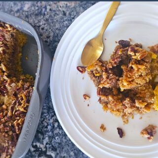 Incredible Pumpkin Dump Cake - Gluten Free & Dairy Free