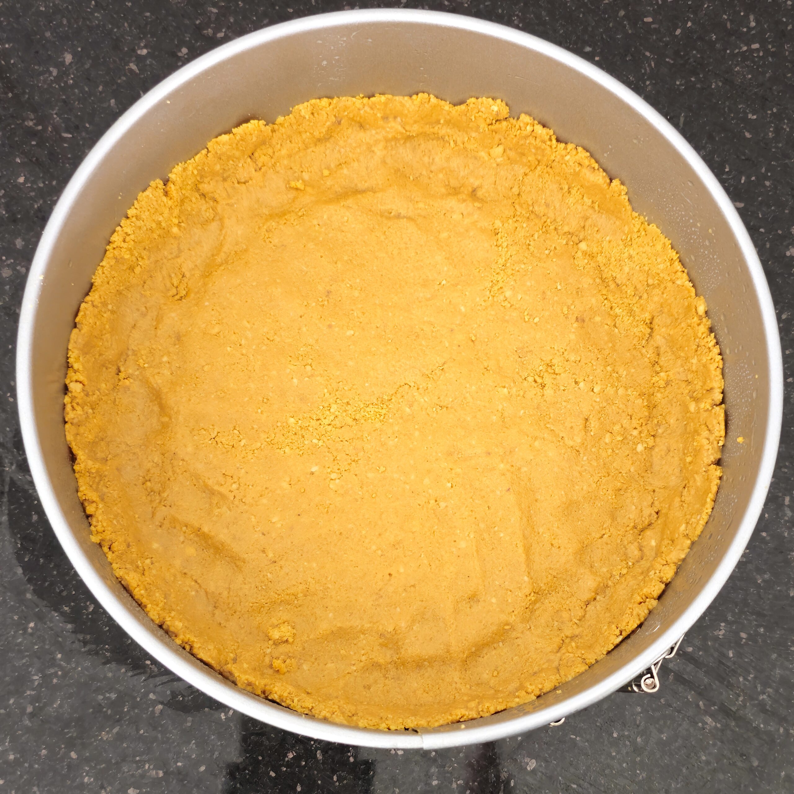 Bamba Peanut Butter Cheesecake Crust
